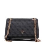 GUESS NOELLE II ΓΥΝΑΙΚΕΙΑ CROSSBODY ΤΣΑΝΤΑ ΑΝΘΡΑΚΙ