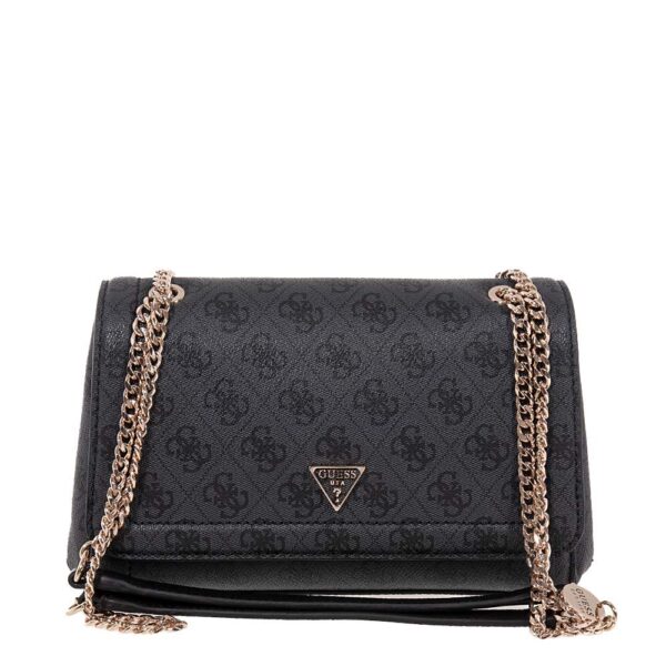 GUESS NOELLE II ΓΥΝΑΙΚΕΙΑ CROSSBODY ΤΣΑΝΤΑ ΑΝΘΡΑΚΙ