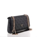 GUESS NOELLE II ΓΥΝΑΙΚΕΙΑ CROSSBODY ΤΣΑΝΤΑ ΑΝΘΡΑΚΙ