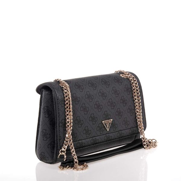GUESS NOELLE II ΓΥΝΑΙΚΕΙΑ CROSSBODY ΤΣΑΝΤΑ ΑΝΘΡΑΚΙ