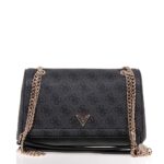 GUESS NOELLE II ΓΥΝΑΙΚΕΙΑ CROSSBODY ΤΣΑΝΤΑ ΑΝΘΡΑΚΙ