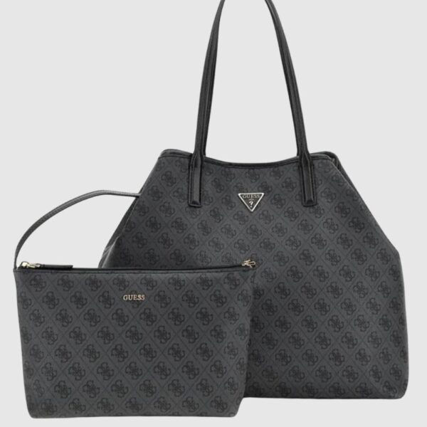 GUESS ECO VICTTORIA ΓΥΝΑΙΚΕΙΑ SHOPPER ΤΣΑΝΤΑ ΑΝΘΡΑΚΙ