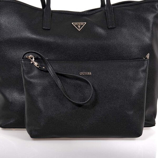 GUESS ECO VICTTORIA ΓΥΝΑΙΚΕΙΑ SHOPPER ΤΣΑΝΤΑ ΜΑΥΡΗ