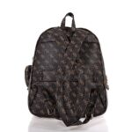 GUESS POWER PLAY II LARGE ΓΥΝΑΙΚΕΙΟ BACKPACK ΚΑΦΕ