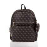 GUESS POWER PLAY II LARGE ΓΥΝΑΙΚΕΙΟ BACKPACK ΚΑΦΕ