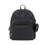 GUESS POWER PLAY II LARGE ΓΥΝΑΙΚΕΙΟ BACKPACK ΑΝΘΡΑΚΙ