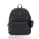 GUESS POWER PLAY II LARGE ΓΥΝΑΙΚΕΙΟ BACKPACK ΑΝΘΡΑΚΙ