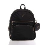 GUESS POWER PLAY II LARGE ΓΥΝΑΙΚΕΙΟ BACKPACK ΜΑΥΡΟ