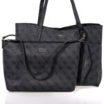 GUESS BRENTON ΓΥΝΑΙΚΕΙΑ SHOPPER ΤΣΑΝΤΑ ΑΝΘΡΑΚΙ