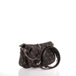 GUESS NOELLE II ΓΥΝΑΙΚΕΙΑ ΤΣΑΝΤΑ DOUBLE POUCH ΚΑΦΕ