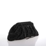 GUESS ZALINA ΓΥΝΑΙΚΕΙΟ FRAME CLUTCH ΜΑΥΡΟ