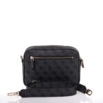 GUESS MERIDIAN II ΓΥΝΑΙΚΕΙΑ CROSSBODY CAMERA BAG ΑΝΘΡΑΚΙ
