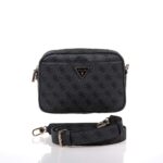 GUESS MERIDIAN II ΓΥΝΑΙΚΕΙΑ CROSSBODY CAMERA BAG ΑΝΘΡΑΚΙ