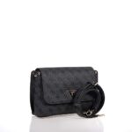 GUESS MERIDIAN II ΓΥΝΑΙΚΕΙΑ CROSSBODY ΑΝΘΡΑΚΙ