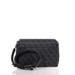 GUESS MERIDIAN II ΓΥΝΑΙΚΕΙΑ CROSSBODY ΑΝΘΡΑΚΙ
