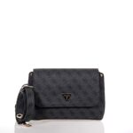 GUESS MERIDIAN II ΓΥΝΑΙΚΕΙΑ CROSSBODY ΑΝΘΡΑΚΙ