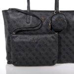 GUESS POWER PLAY II LARGE ΓΥΝΑΙΚΕΙΑ ΤΣΑΝΤΑ ΩΜΟΥ ΑΝΘΡΑΚΙ