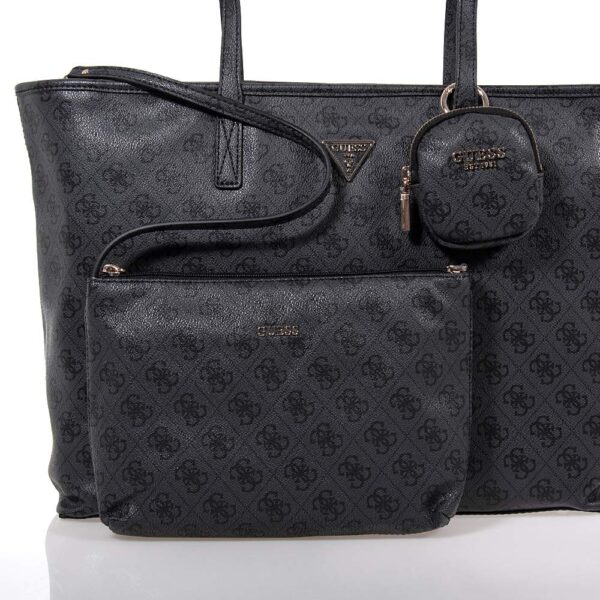 GUESS POWER PLAY II LARGE ΓΥΝΑΙΚΕΙΑ ΤΣΑΝΤΑ ΩΜΟΥ ΑΝΘΡΑΚΙ