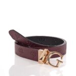 GUESS JAMES ΓΥΝΑΙΚΕΙΑ ΖΩΝΗ ΜΑΥΡΗ-ΜΠΟΡΝΤΟ