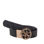 GUESS NOELLE ΓΥΝΑΙΚΕΙΑ ΖΩΝΗ ΑΝΘΡΑΚΙ-ΜΑΥΡΗ