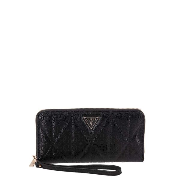 GUESS ALDINA ΓΥΝΑΙΚΕΙΟ ΠΟΡΤΟΦΟΛΙ ΜΑΥΡΟ