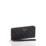 GUESS BRENTON ΓΥΝΑΙΚΕΙΟ ΠΟΡΤΟΦΟΛΙ ΑΝΘΡΑΚΙ