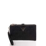 GUESS CRESIDIA II ΓΥΝΑΙΚΕΙΟ ΠΟΡΤΟΦΟΛΙ ΜΑΥΡΟ