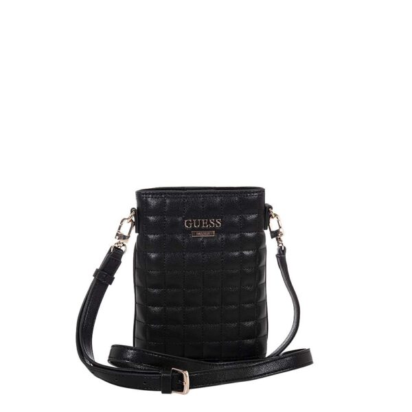 GUESS NADIRA ΓΥΝΑΙΚΕΙΟ ΤΣΑΝΤΑΚΙ CROSSBODY ΜΑΥΡΟ