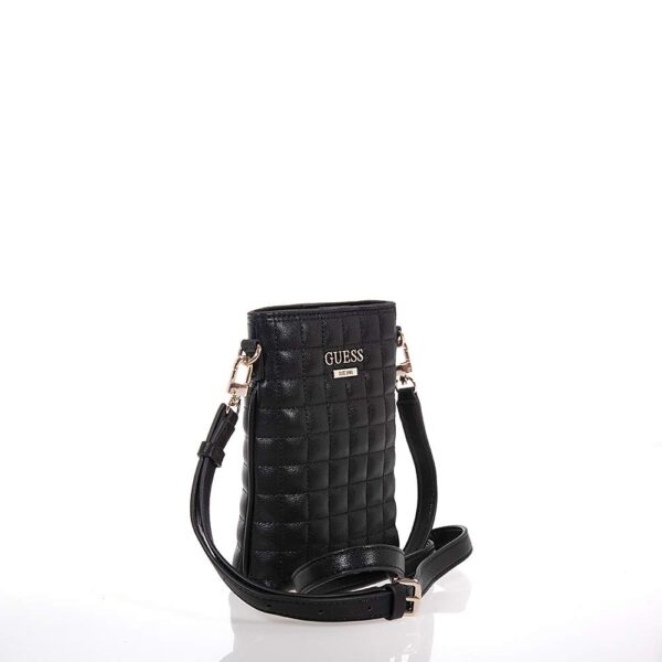 GUESS NADIRA ΓΥΝΑΙΚΕΙΟ ΤΣΑΝΤΑΚΙ CROSSBODY ΜΑΥΡΟ