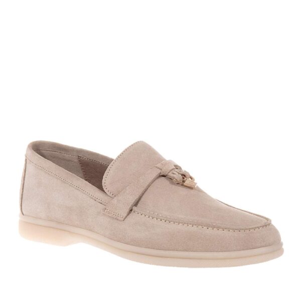KOMIS AND KOMIS ΓΥΝΑΙΚΕΙΑ LOAFERS ΚΑΣΤΟΡΙ ΜΠΕΖ