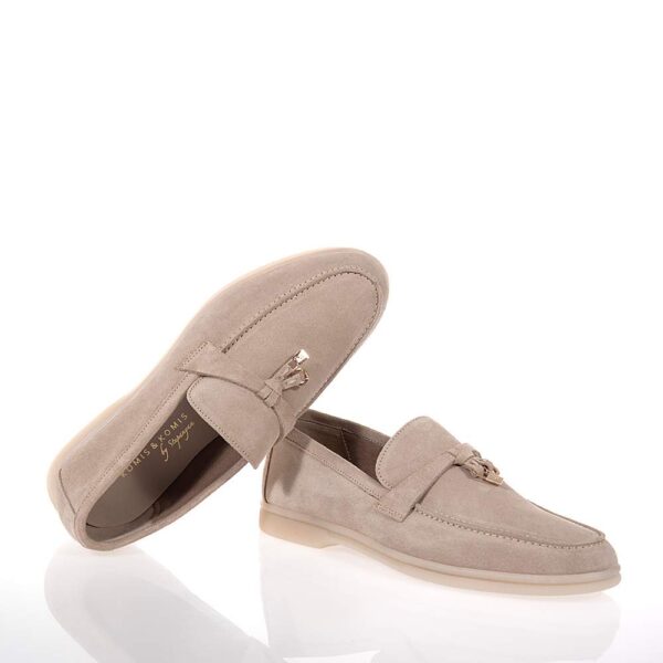 KOMIS AND KOMIS ΓΥΝΑΙΚΕΙΑ LOAFERS ΚΑΣΤΟΡΙ ΜΠΕΖ
