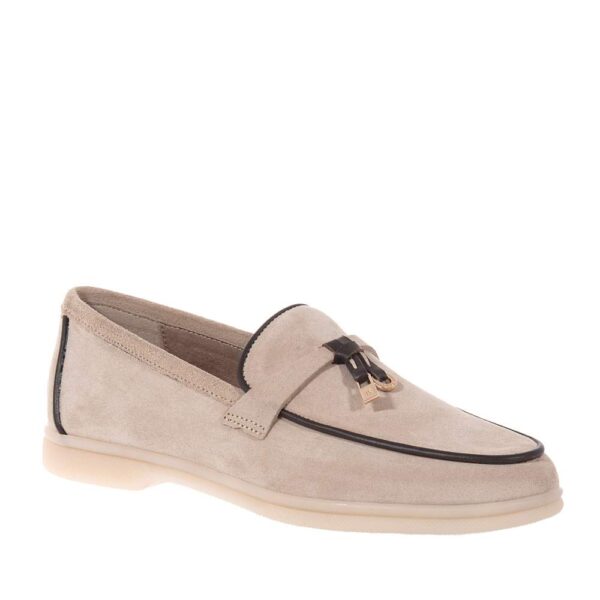KOMIS AND KOMIS ΓΥΝΑΙΚΕΙΑ LOAFERS ΚΑΣΤΟΡΙ ΜΠΕΖ