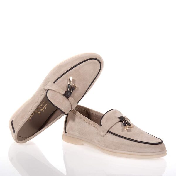 KOMIS AND KOMIS ΓΥΝΑΙΚΕΙΑ LOAFERS ΚΑΣΤΟΡΙ ΜΠΕΖ
