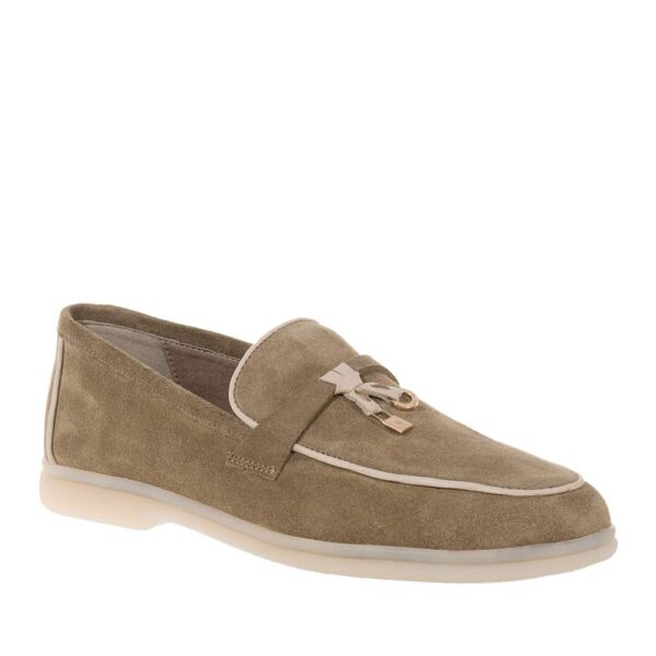 KOMIS AND KOMIS ΓΥΝΑΙΚΕΙΑ LOAFERS ΚΑΣΤΟΡΙ TAUPE