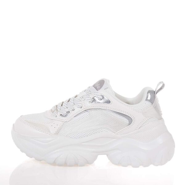BUFFALO BLISS MESH ΓΥΝΑΙΚΕΙΑ SNEAKERS ΛΕΥΚΑ